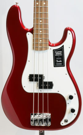 Player Precision Bass (Candy Apple Red)