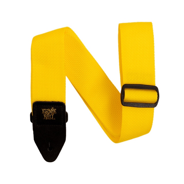 Polypro Guitar Strap/Bass Strap - Yellow（P05351）