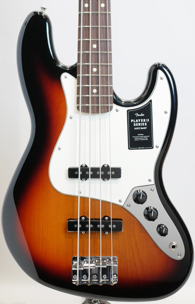 Player II Jazz Bass RW/3-Color Sunburst