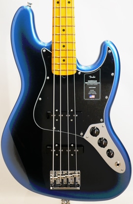 American Professional II Jazz Bass Bass Dark Night / Maple