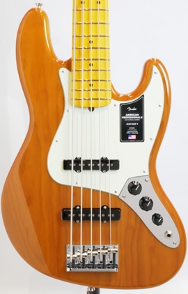 American Professional II Jazz Bass V Roasted Pine / Maple