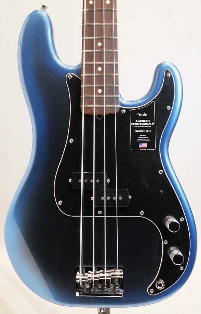 American Professional II Precision Bass  Dark Night / Rosewood