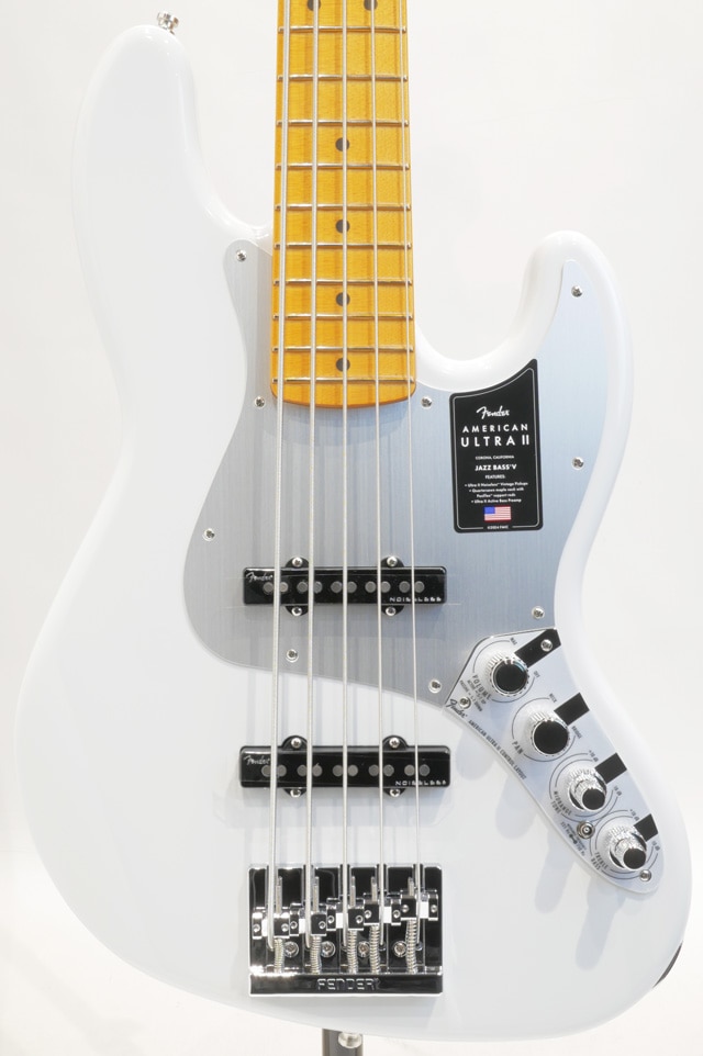 American Ultra II Jazz Bass V(Avalanche)