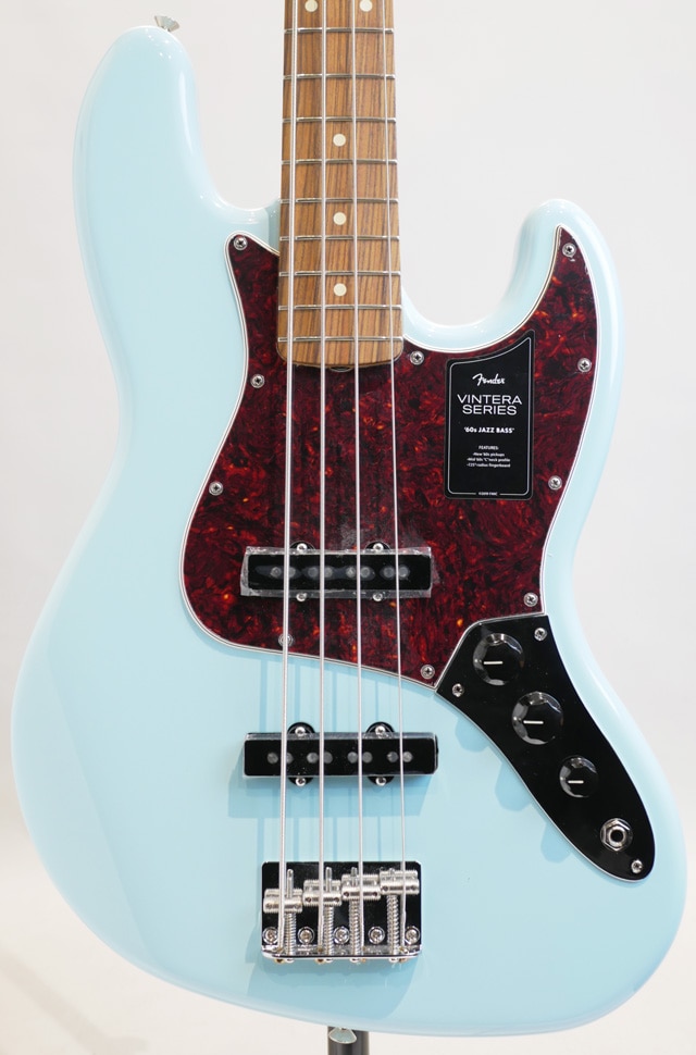 VINTERA '60S JAZZ BASS Daphne Blue/Pau Ferro