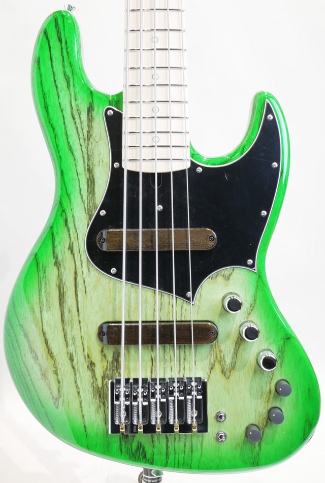 XJ-1T 5st Trans Lime Green Burst