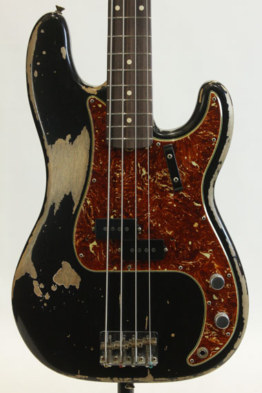 Master Build Serieas  60s Precision Bass Heavy Relic Black/MH by Todd Krause