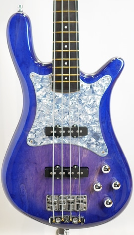 Custom Shop Streamer CV 4st Blueberry Burst Transparent High Polish