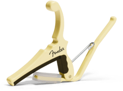 Fender x Kyser Quick-Change Electric Guitar Capo/  OLYMPIC WHITE