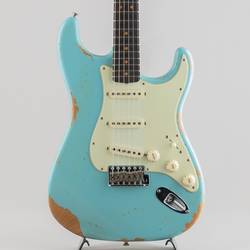 1964 L-Series Stratocaster Heavy Relic Aged Daphne Blue 2023