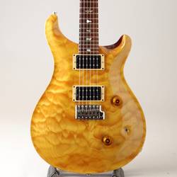 Custom24 10Top Quilt Brazilian Rosewood Finger Board Vintage Yellow 1991