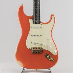 Early 60s Contour Body Fiesta Red #46023 Heavy Aging Medium "C" neck Ash Body