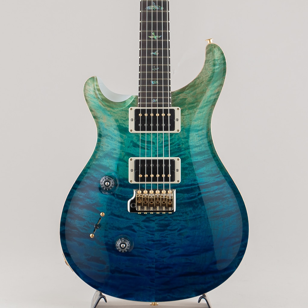 Wood Library Custom 24 Lefty 10Top Quilt Custom Color(Blue Fade Top/White Back)