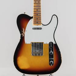 2023 Collection 1965 Telecaster Custom Heavy Relic Maple/Faded 3-Color Sunburst