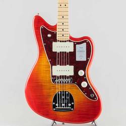 2024 Collection, Made in Japan Hybrid II Jazzmaster/Sunset Orange Transparent/M