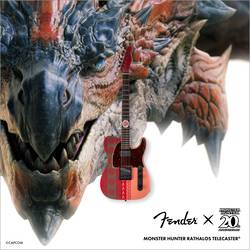 Monster Hunter Rathalos Telecaster Rathalos Red/R 【ご予約品/2025年3月発売予定】