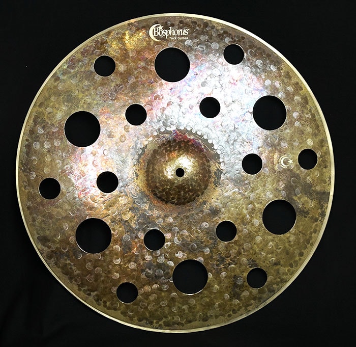 【トルコシンバルツアー選定品】Turk Series FX 18" Crash 18holes 1,137g