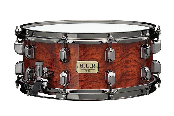 LGB146-NQB / S.L.P. G-Bubinga Snare Drum / Natural Quilted Bubinga