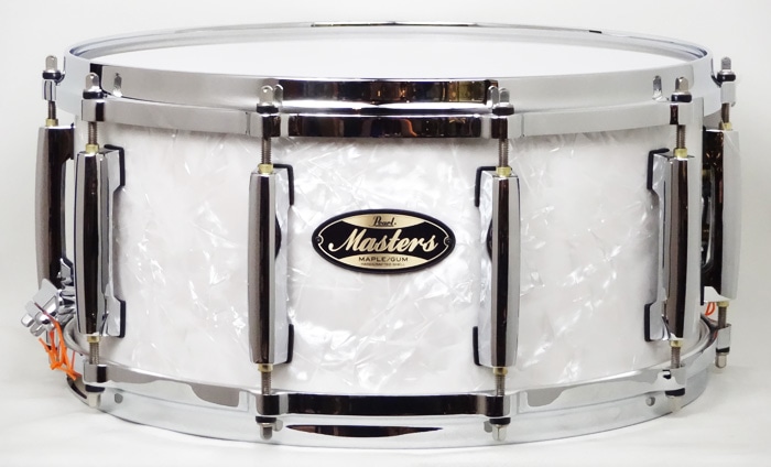 MMG1465S/C #422 / Masters Maple Gum 14"×6.5"  Matte White Marine