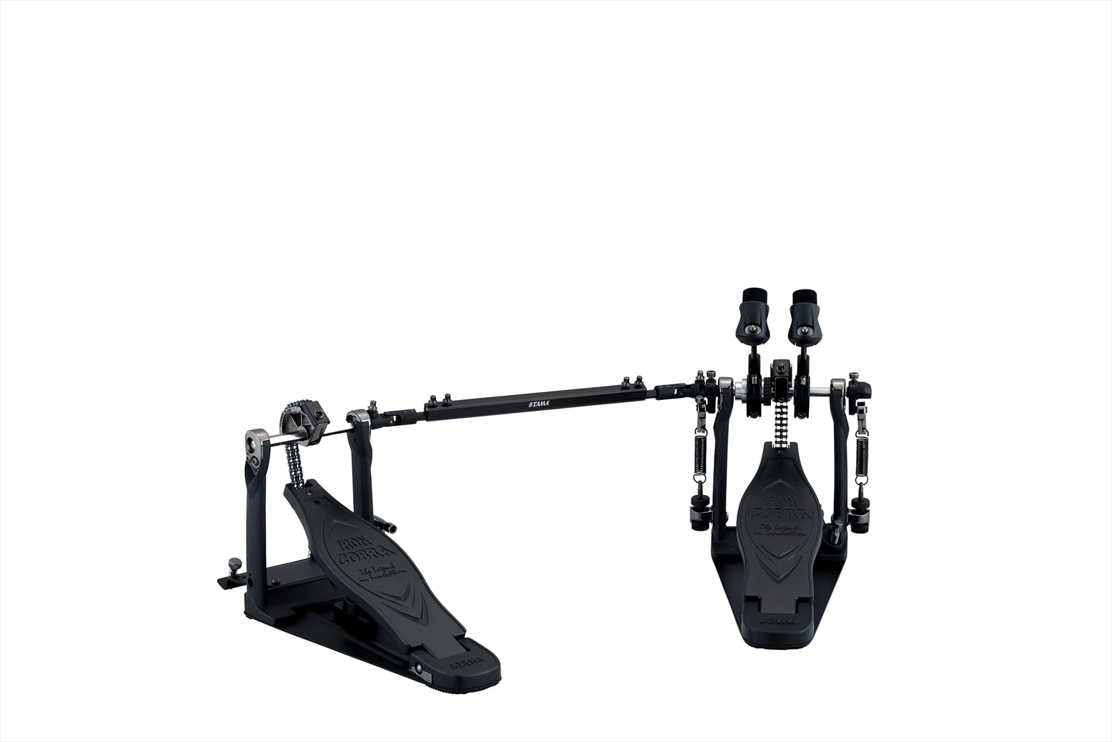 【ラスト1台50%OFF!限定品】BLACKOUT IRON COBRA 900 Power Glide Double Pedal[HP900PWNBK]