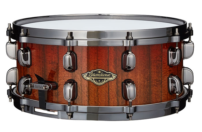 WBS146BNT-TGF Starclassic Walnut/Birch 14"x6" Snare Drum w/ Tigerwood outer ply