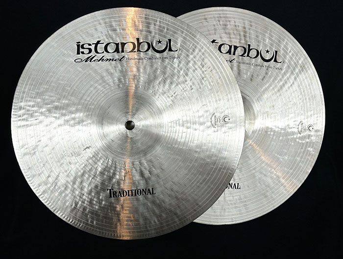 【トルコシンバルツアー選定品】Traditional Series 14” Medium Hi-Hats 1,072g / 1,234g