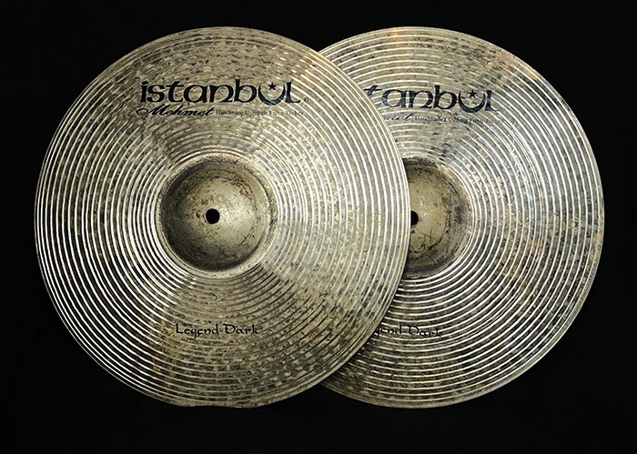 【トルコシンバルツアー選定品】Legend Dark 14" Hi-hats Pair 1,097g/1,300g