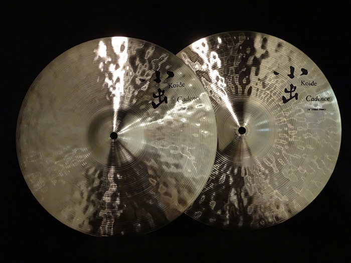 Cadence 14" Hi-hats Pair（top thin&bottom medium)