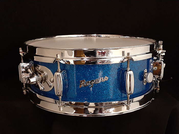 【VINTAGE】60s初期 Holiday Model Cleveland  Sparkling Blue 14"×5"