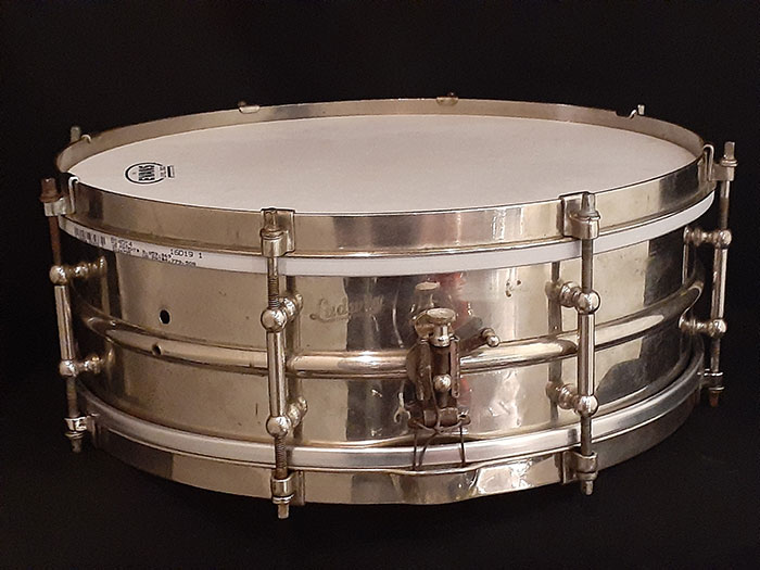 【VINTAGE】1923-25  The Original All-Metal（ N.O.B. ）All-Around Drum 14"×5"