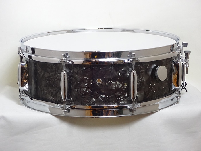 【VINTAGE】60s Beech Shell 14"x5.5" Black Diamond