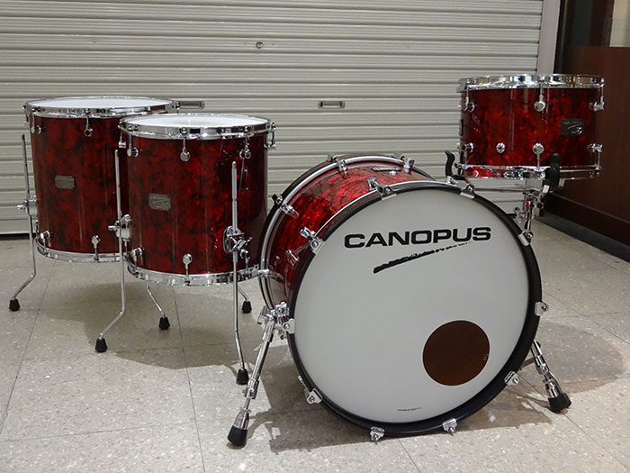 【美品中古】Neo-Vintage series NV-60M2 Red Pearl 4点Set 20",12",14",16"