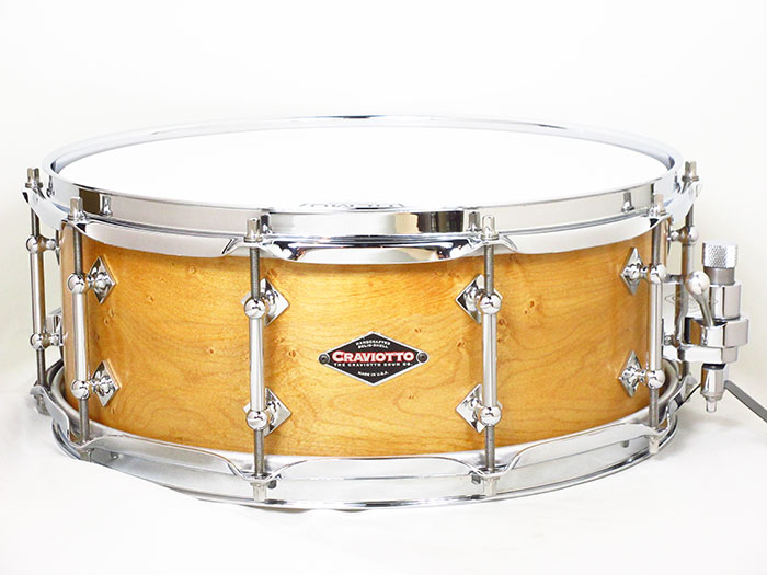 【中古品】Custom Shop Maple Solid Shell 14"×5.5"