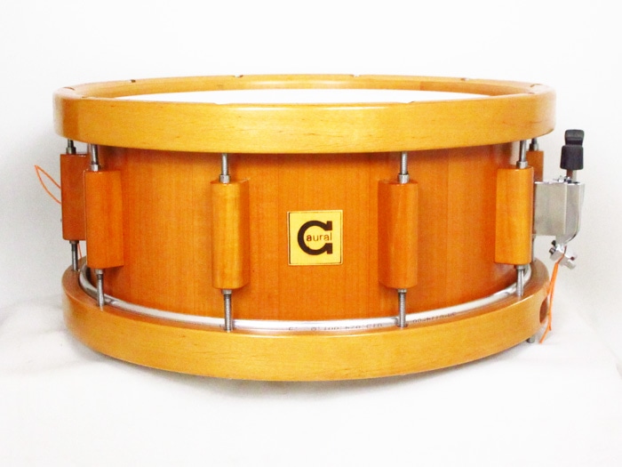 【委託中古品】aural 14"x6" classic select persimmon/wood hoop（Single Strainer）