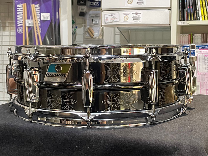 1979-81' No.450 Supraphonic Black Beauty / Engraved Snare Drum 14"×5"