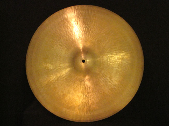 【VINTAGE】1952-53' A Zildjian 20" Medium Thin Ride Trans Stamp 2,051g