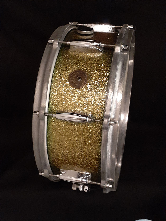 【VINTAGE】50s #4157 Green Sparkle 14"×5,5"