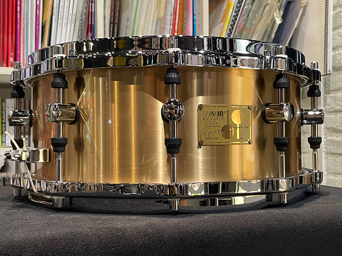 【中古品】HLD596 Signature Series Bell Bronze Snare Drum