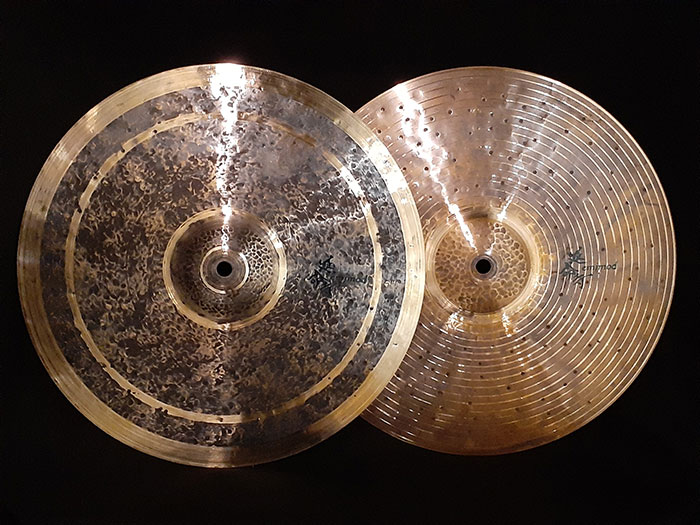 【オススメハッツ】14"Double A-Side hihats 1141g,1129g