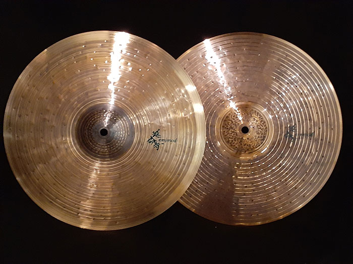 14"Double A-Side hihats 915g,1116g