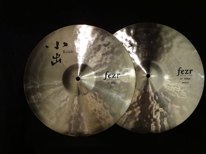 Fezr 14" Hi-hats Set 【Top Thin & Bottom Medium】