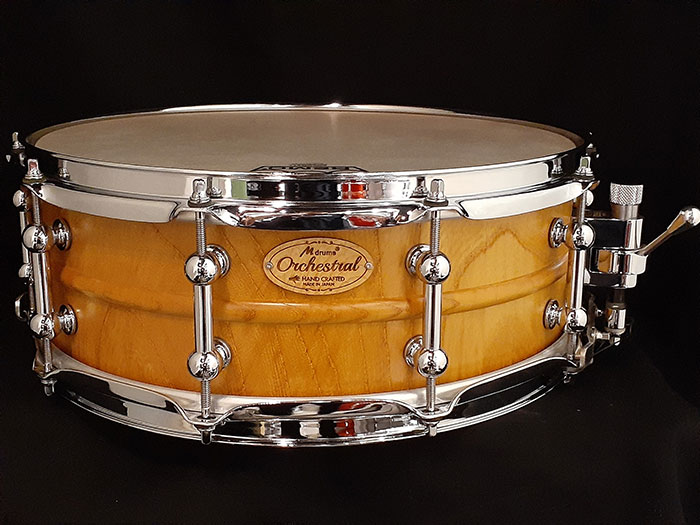 【リニューアル】オーケストラ用単板スネアKURINUKI SERIES ORCHESTRAL 14"x5,5" KR-1455K-SYM