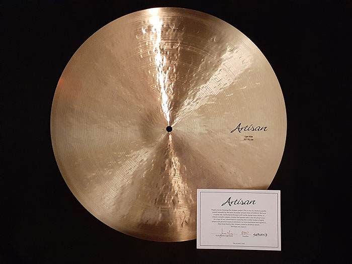 【選定買付シンバル】Artisan 20" Light Ride 2,063g(VL-20AR/L)