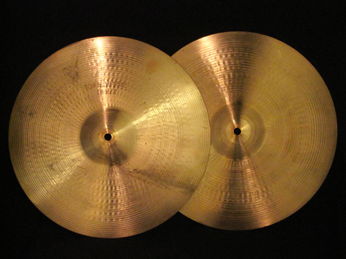 【VINTAGE】70's Avedis Zildjian 14" NewBeat HiHats 1,087g/1,458g