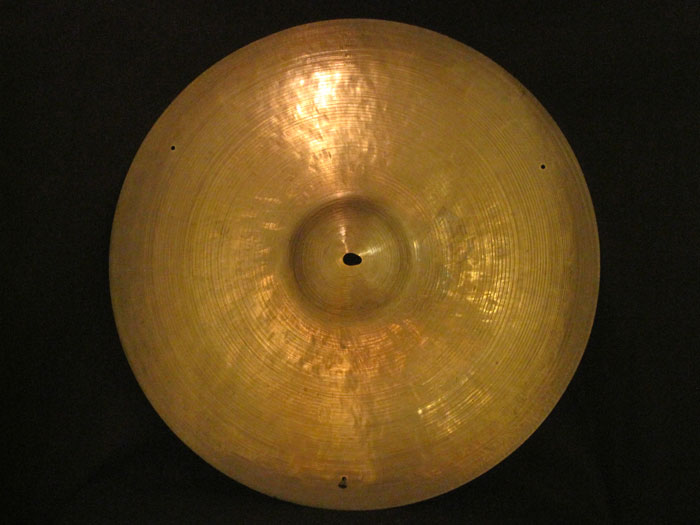 【VINTAGE】Rare!! 1956-57' K Zildjian Istanbul 20" Thin Ride Old Stamp IIIc 1,852g