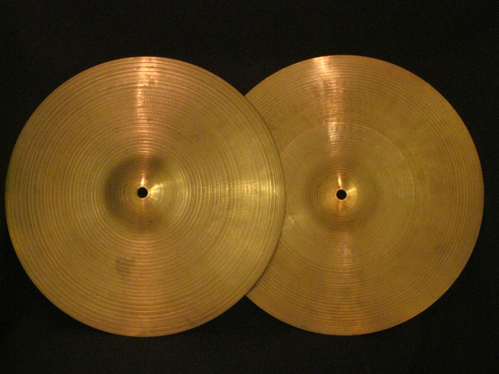 【VINTAGE】70's Avedis Zildjian 14" NewBeat HiHats 844g/1,118g