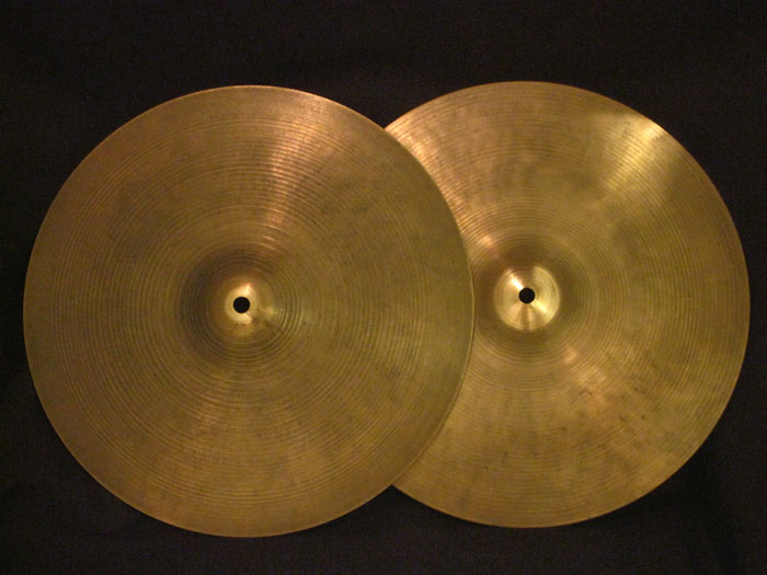 【VINTAGE】Late 70's Avedis Zildjian 14" NewBeat HiHats 880g/1,263g