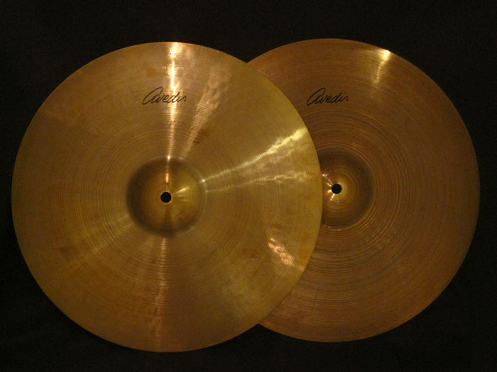 【中古品】A AVEDIS 15" HiHats 1,142g/1,472g