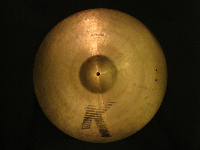 【VINTAGE】EAK Zildjian 20" Jazz Ride 2,131g / 2 Rivet Hole