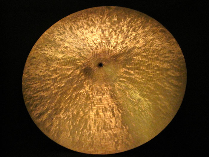 【VINTAGE】1967-77' K Zildjian Istanbul 22" Ride Older New Stamp 2,422g