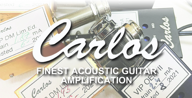 Carlos Acoustic Guitar Pickups